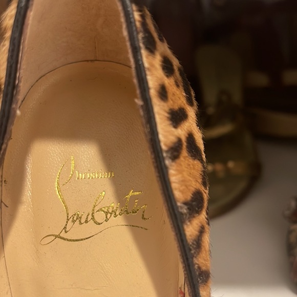 Christian Louboutin leopard So Kate 120 heels - Picture 5 of 6
